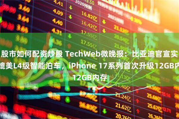股市如何配资炒股 TechWeb微晚报：比亚迪官宣实现媲美L4级智能泊车，iPhone 17系列首次升级12GB内存